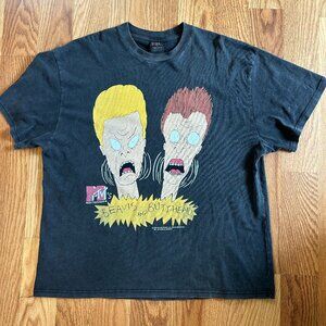 Beavis Butt-Head VTG XL/L MTV 1993 Stanley Desantis T-Shirt